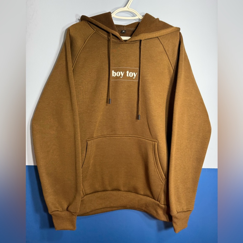 J.J. Malibu Brown Fleece Hoodie